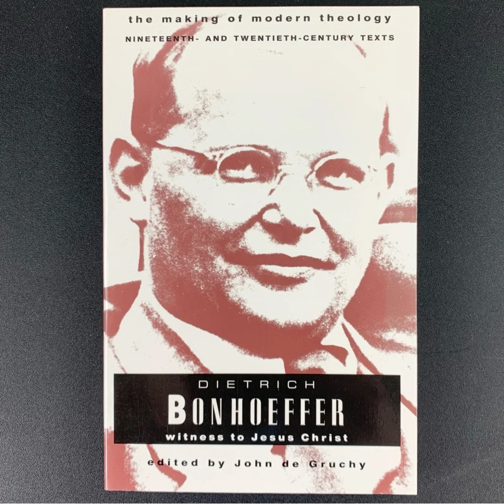 Dietrich Bonhoeffer Witness to Jesus Christ edited by John W. de Gruchy. 1991.